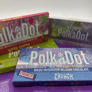 Polkadot Mushroom Chocolate Bars